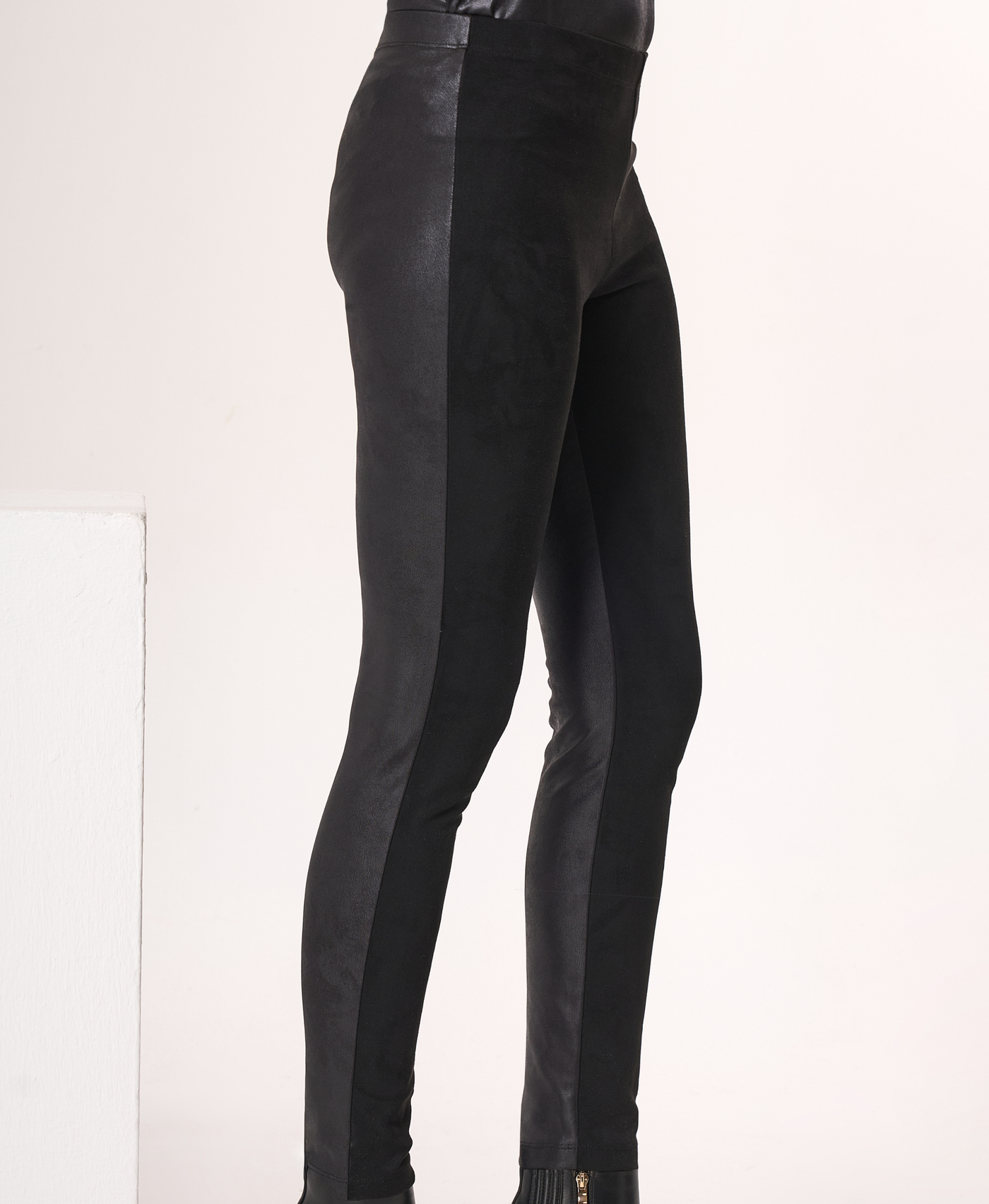 Vegan Leather/Suede Pant