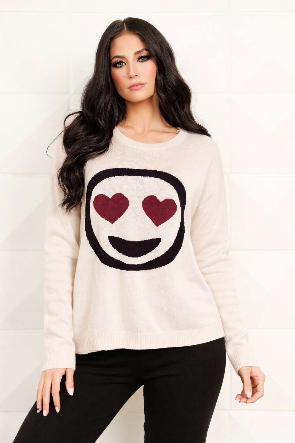 Smile in Love Emoji Top – Angel Apparel