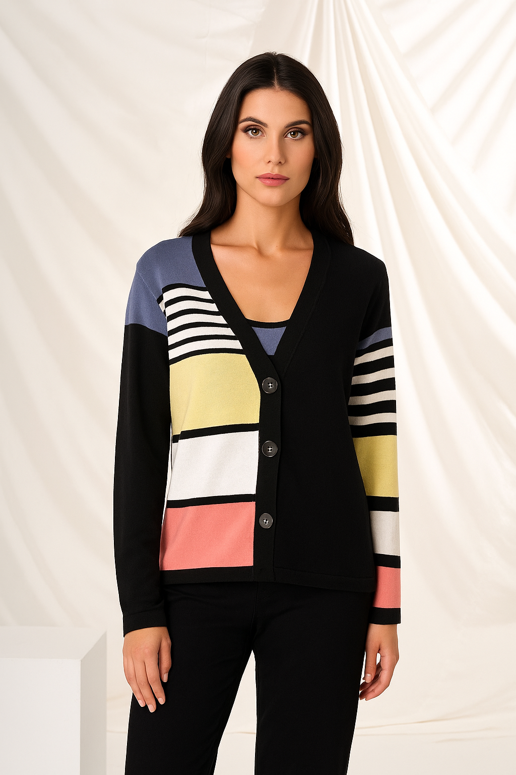 Stripe Cardigan