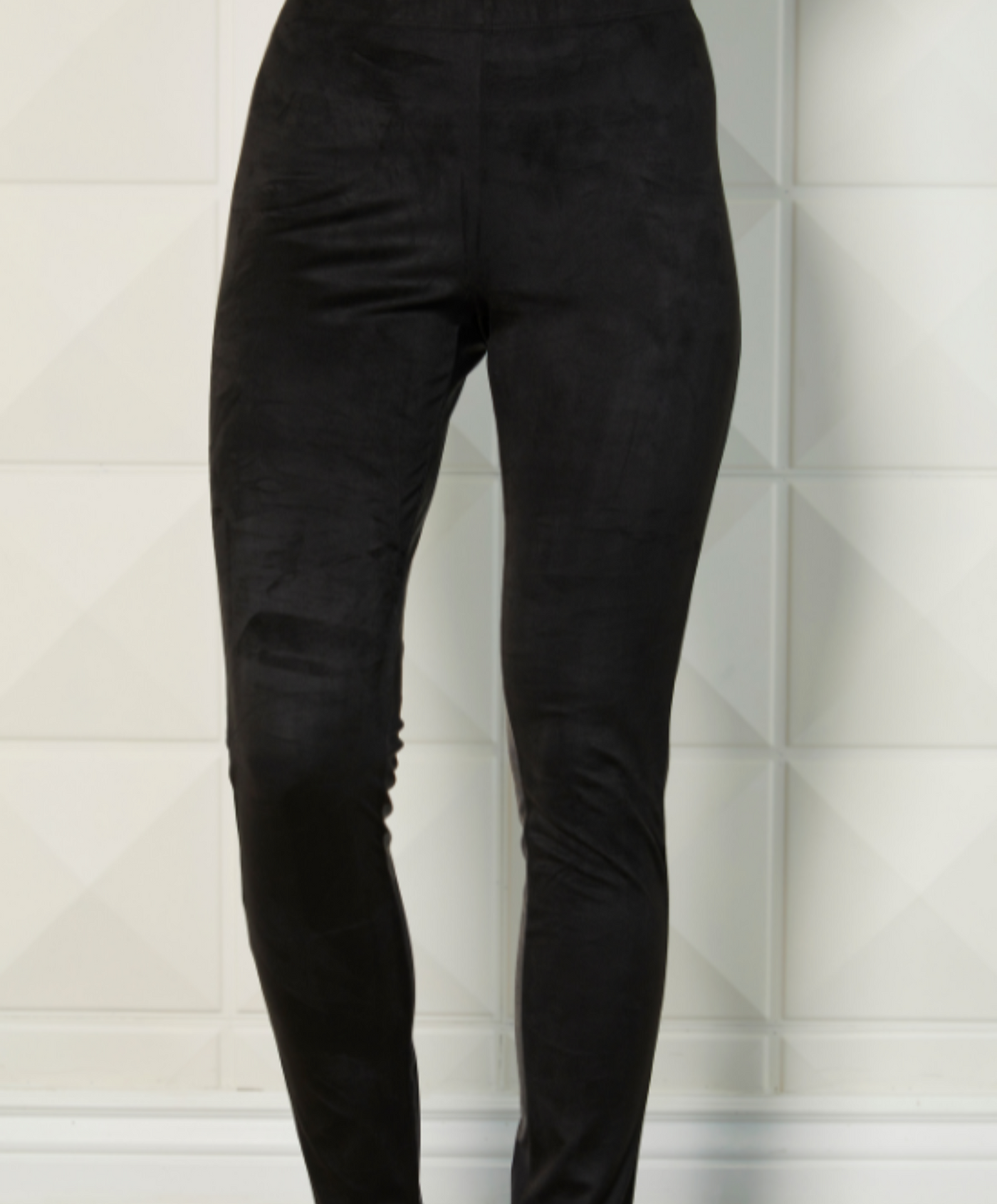Vegan Leather/Suede Pant