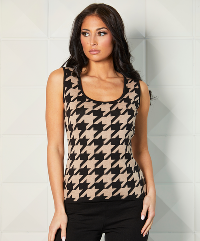 Houndstooth Tank
