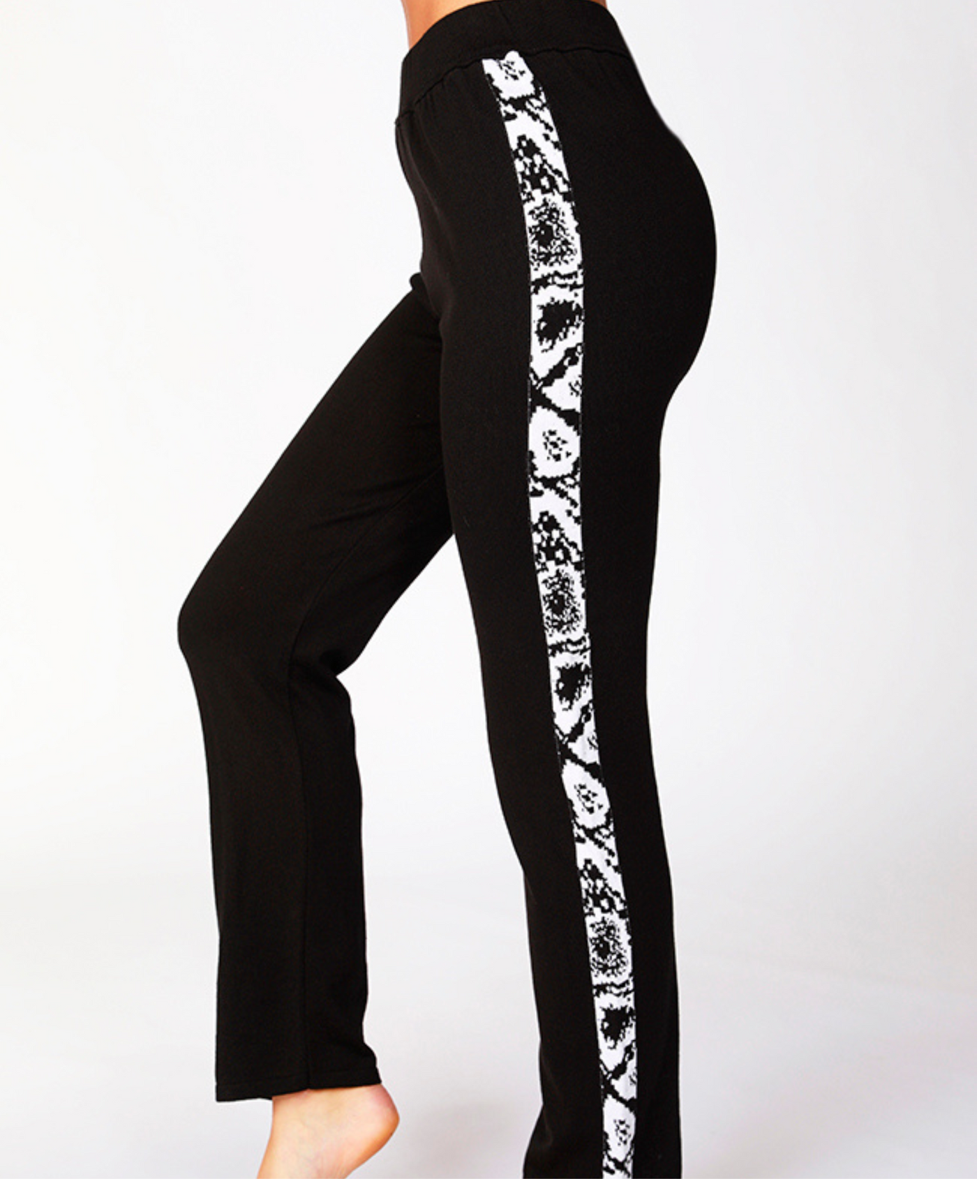 Track Pant with Snake Trim