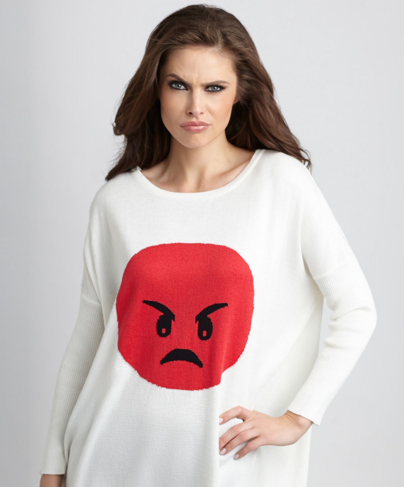 Haut Emoji en colère